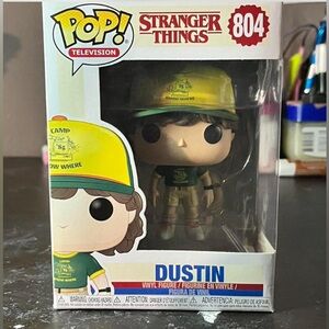 Funko Pop Television Dustin #804 Netflix Halloween Horror Stranger Things